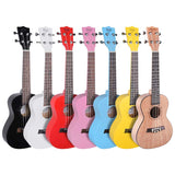 V-TONE UK23 WOOD 23" akustische Konzertukulele + cover