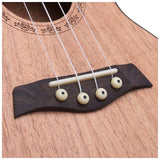 V-TONE UK23 WOOD 23" akustische Konzertukulele + cover