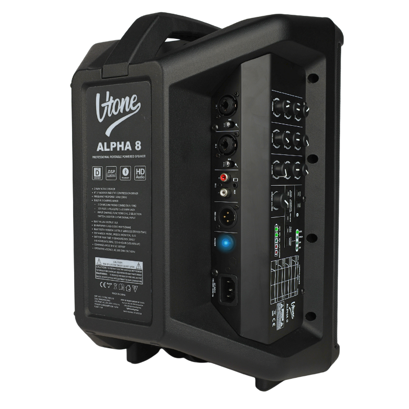 V-TONE ALPHA 8 aktiver Lautsprecher mit Akku