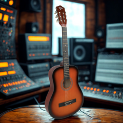 V-Tone BCG SB klassische Anfängergitarre 4/4, Sunburst