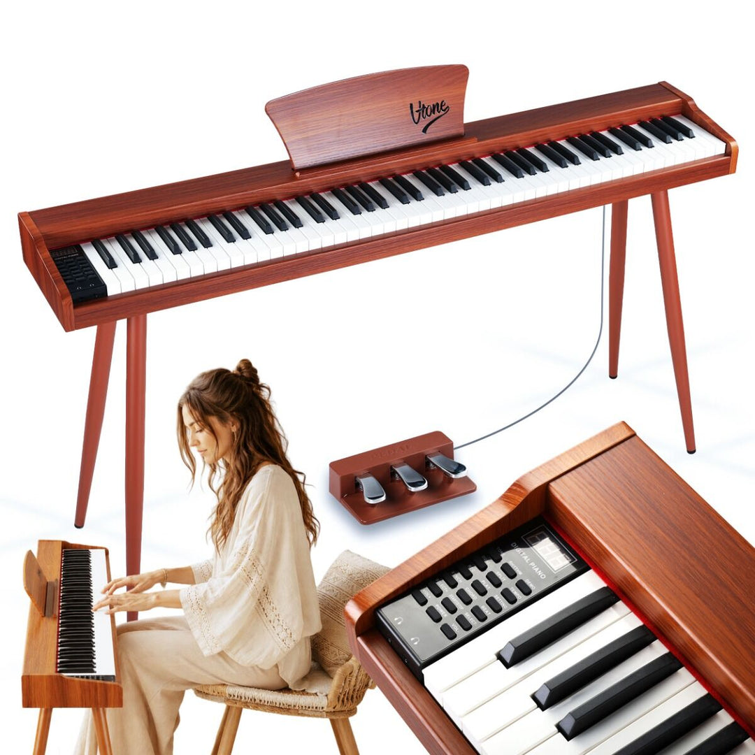 V-TONE BL-130 E-Klavier (dunkles Holz)