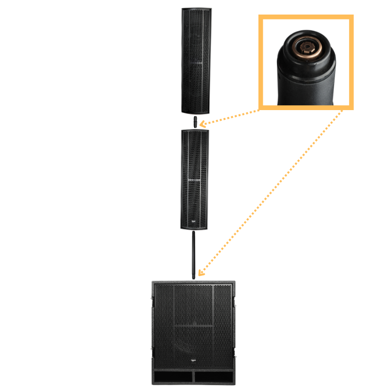 V-TONE BOOSTER aktives PA-System