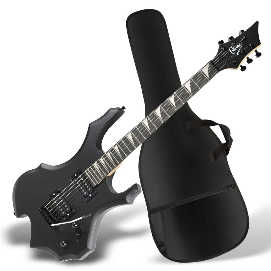 V-TONE EGS 39 MBK elektrisches Gitarrenpaket 4/4, schwarz