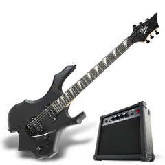 V-TONE EGS 39 MBK elektrisches Gitarrenpaket 4/4, schwarz