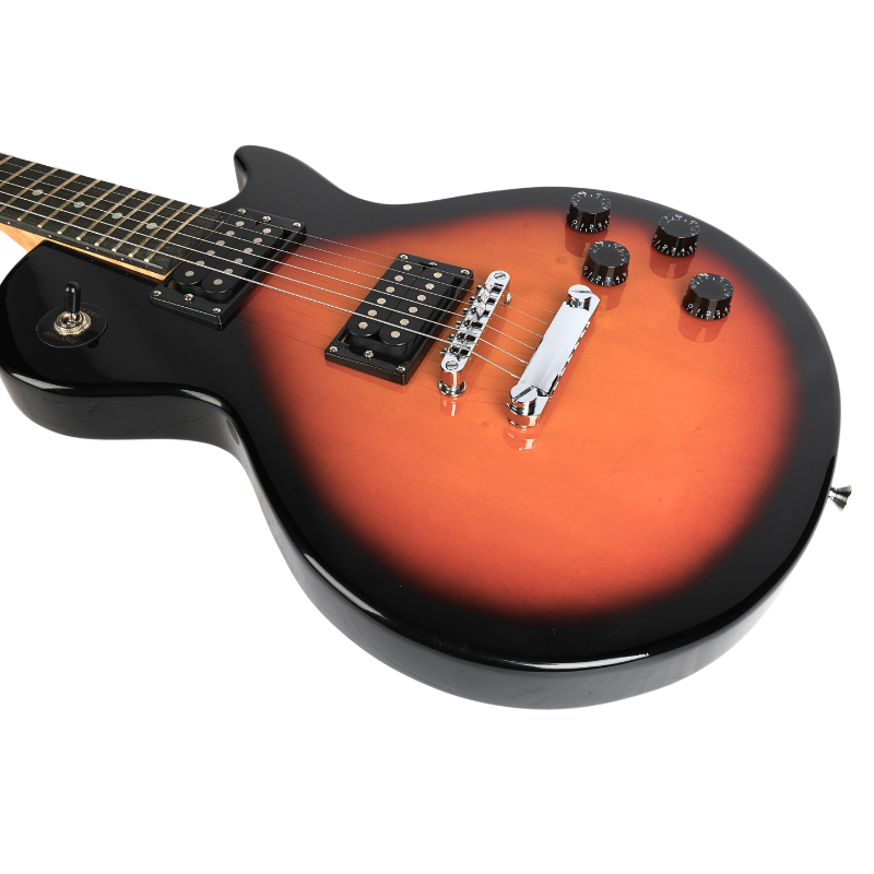 V-Tone ESLP39 SB 4/4 Les Paul E-Gitarrenset mit Verstärker, Sunburst