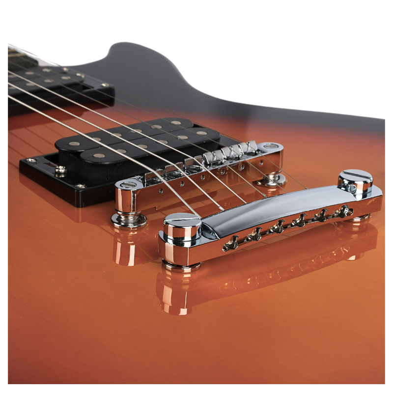 V-Tone ESLP39 SB 4/4 Les Paul E-Gitarrenset mit Verstärker, Sunburst