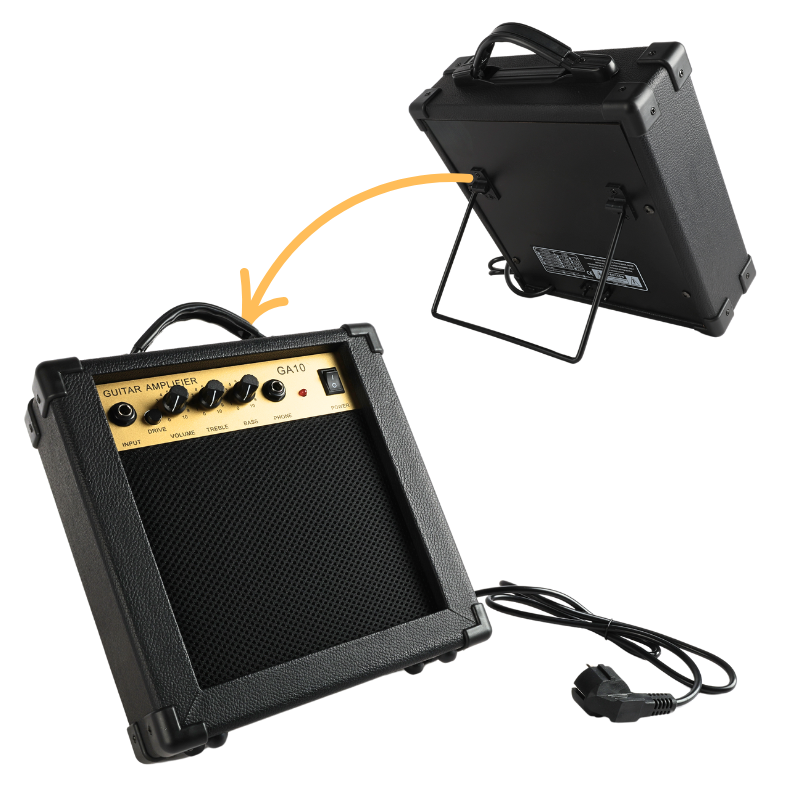 V-Tone ESLP39 SB 4/4 Les Paul E-Gitarrenset mit Verstärker, Sunburst
