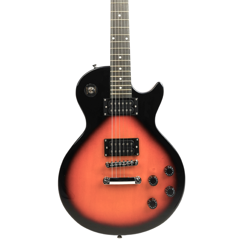 V-Tone ESLP39 SB 4/4 Les Paul E-Gitarrenset mit Verstärker, Sunburst