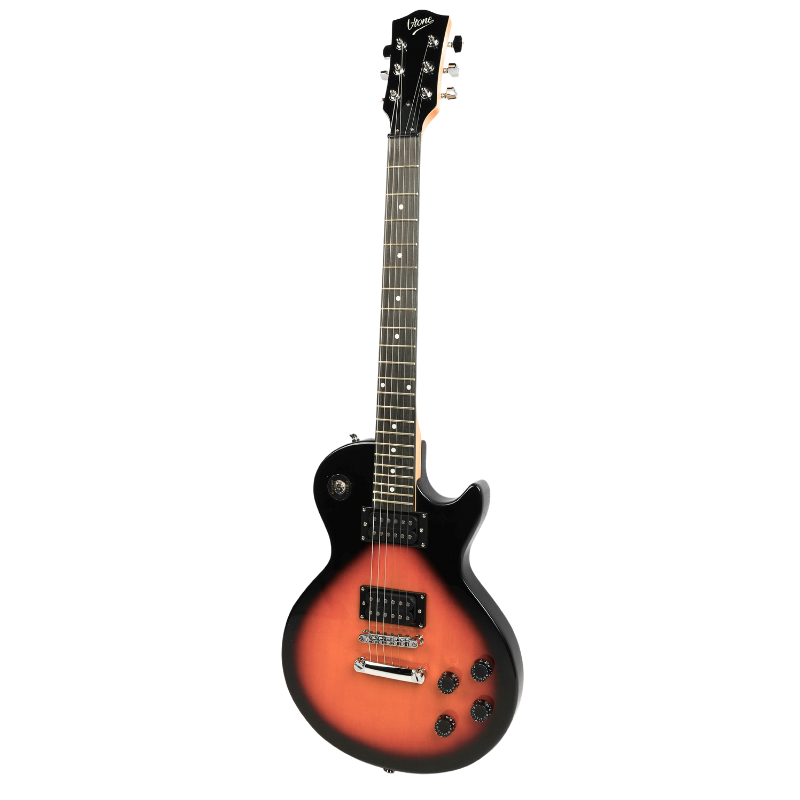 V-Tone ESLP39 SB 4/4 Les Paul E-Gitarrenset mit Verstärker, Sunburst