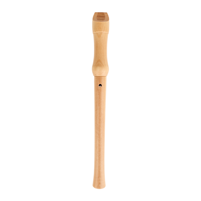 V-TONE FL W1 Sopran-Blockflöte aus Naturholz mit Reinigungsstab, Fett und Etui