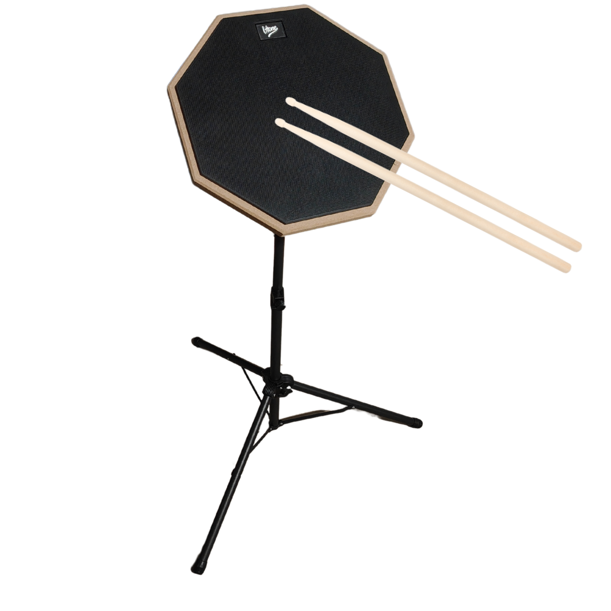 V-TONE PDS1 BK Schwarzes Übungstrommelpad