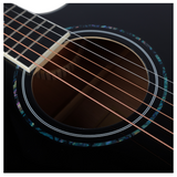 V-TONE VEAG1 CE BK elektroakustische Gitarre 4/4 Dreadnought Cutaway schwarz