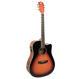 V-TONE VEAG1 CE VS elektroakustische Gitarren 4/4 dreadnought cutaway sunburst