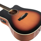 V-TONE VEAG1 CE VS elektroakustische Gitarren 4/4 dreadnought cutaway sunburst