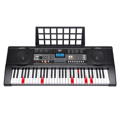 V-TONE VK-500 61L Keyboards – 61 Tangenter mit LED-Lernfunktion für Kinder und Anfänger