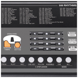 V-TONE VK-500 61L Keyboards – 61 Tangenter mit LED-Lernfunktion für Kinder und Anfänger