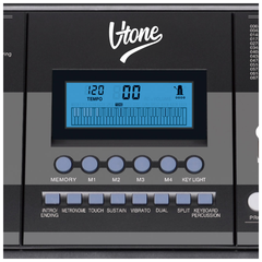 V-TONE VK-500 61L Keyboards – 61 Tangenter mit LED-Lernfunktion für Kinder und Anfänger