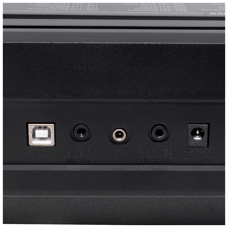 V-TONE VK-500 61L Keyboards – 61 Tangenter mit LED-Lernfunktion für Kinder und Anfänger