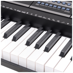 V-TONE VK-500 61L Keyboards – 61 Tangenter mit LED-Lernfunktion für Kinder und Anfänger