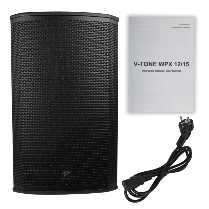 V-TONE WPX 12 aktiver Lautsprecher (600W) DSP