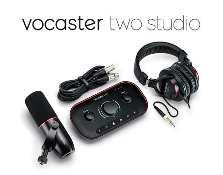 Focusrite Vocaster Two Studio Podcaster Audiointerface