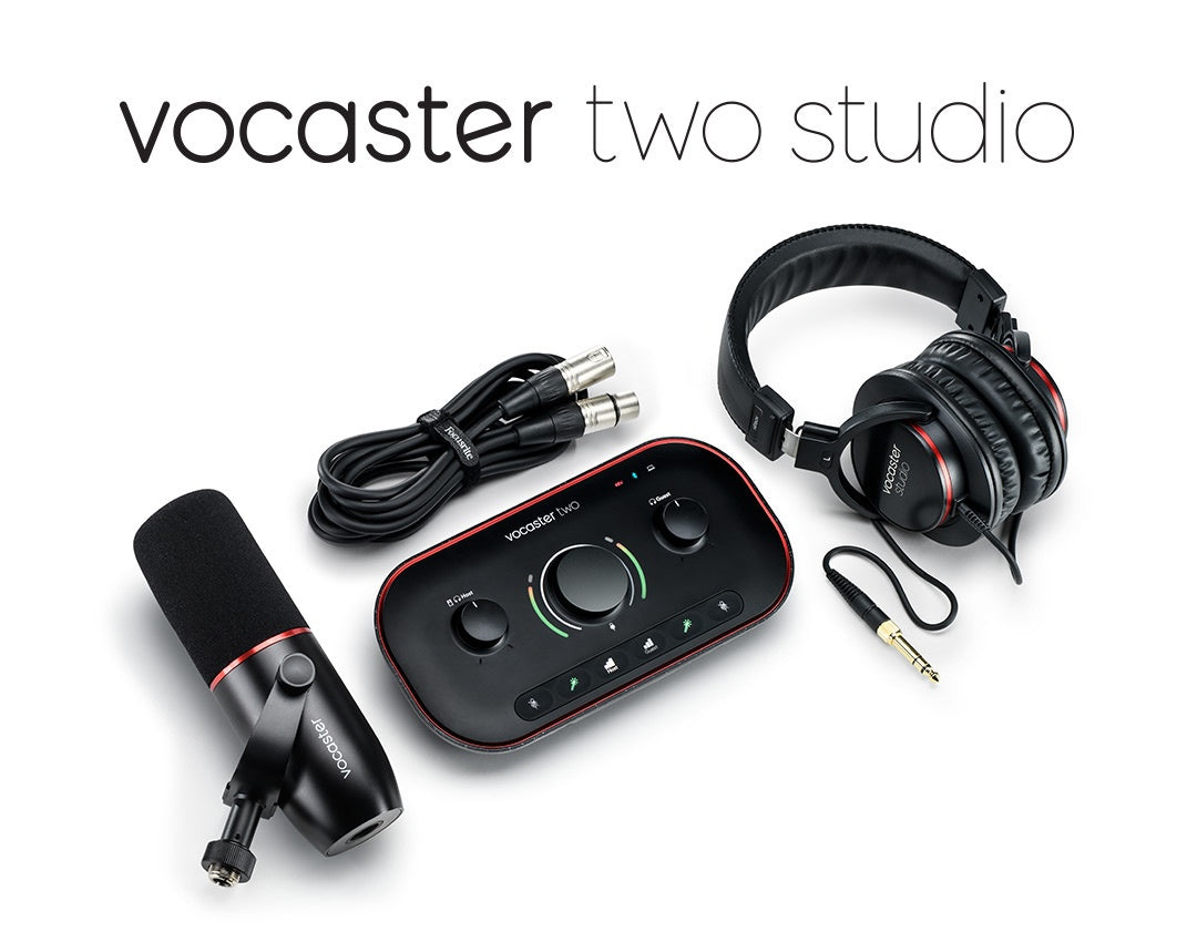 Focusrite Vocaster Two Studio Podcaster Audiointerface