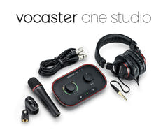 Focusrite Vocaster One Studio Podcaster Audiointerfaces