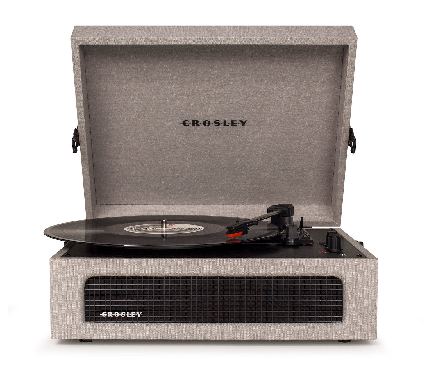 Crosley Voyager Plattenspieler Zwei-Wege Bluetooth (Grau)