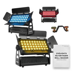 Evolights 40x10W RGBW Wall Washer – IP65