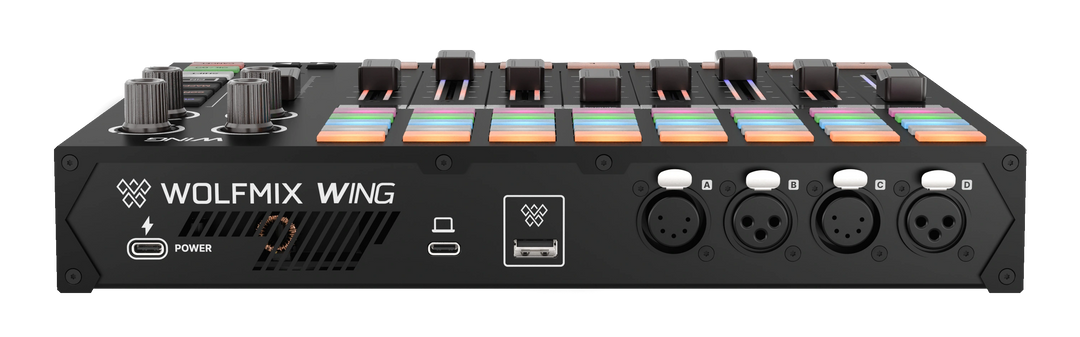 Wolfmix WING – Professionelles DMX-Lichtpult & W1-Erweiterung