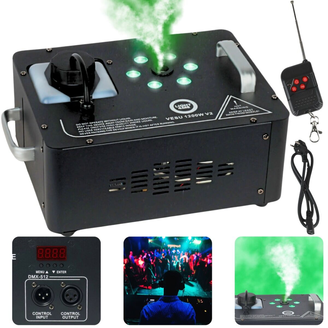Light4Me VESU 1200W V2 Vertikale Nebelmaschine LED