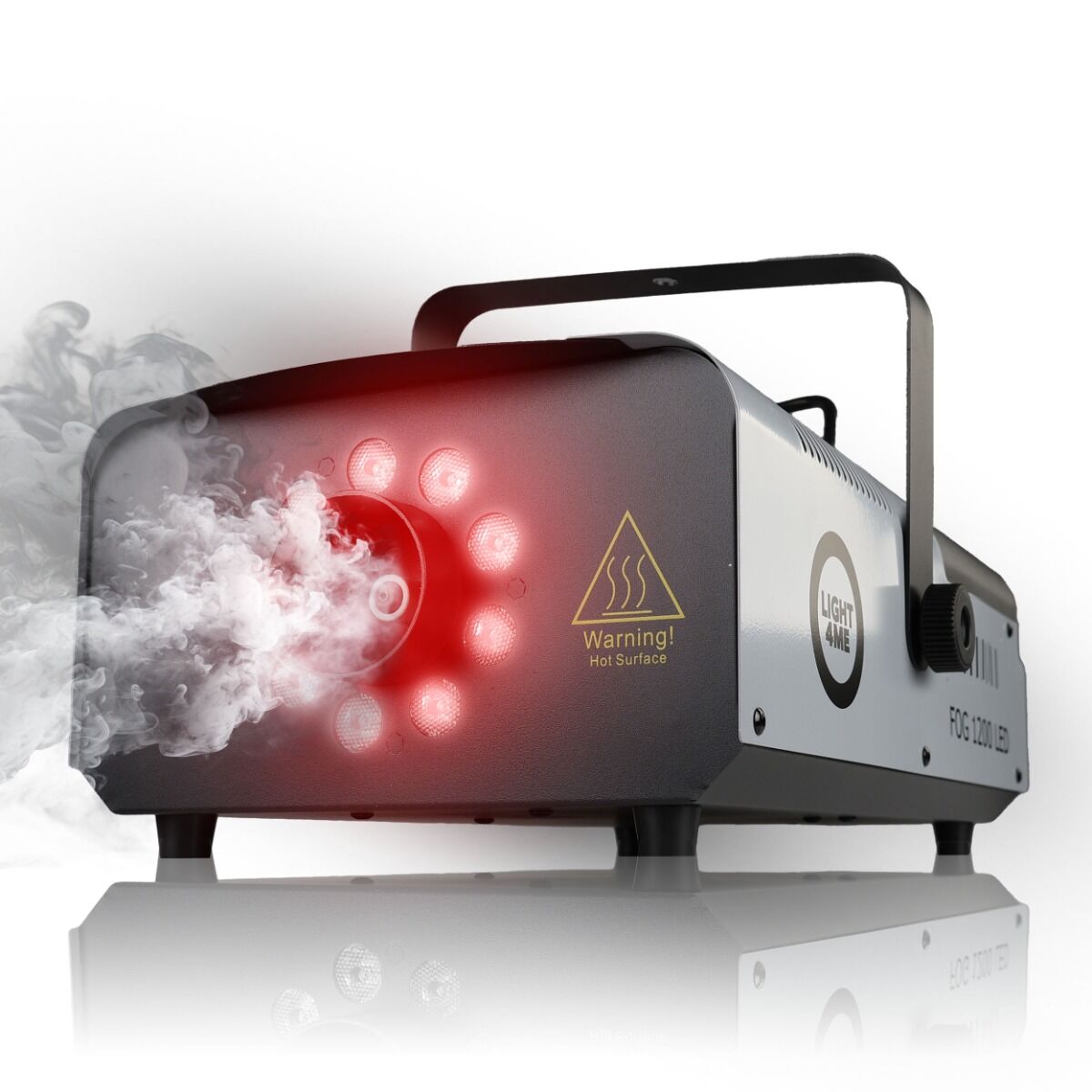Light4Me Fog 1200 LED Nebelmaschine 1200W mit RGB LED & DMX