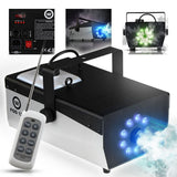 Light4Me Fog 1200 LED V2 Nebelmaschine 1200W mit RGBW LED & DMX