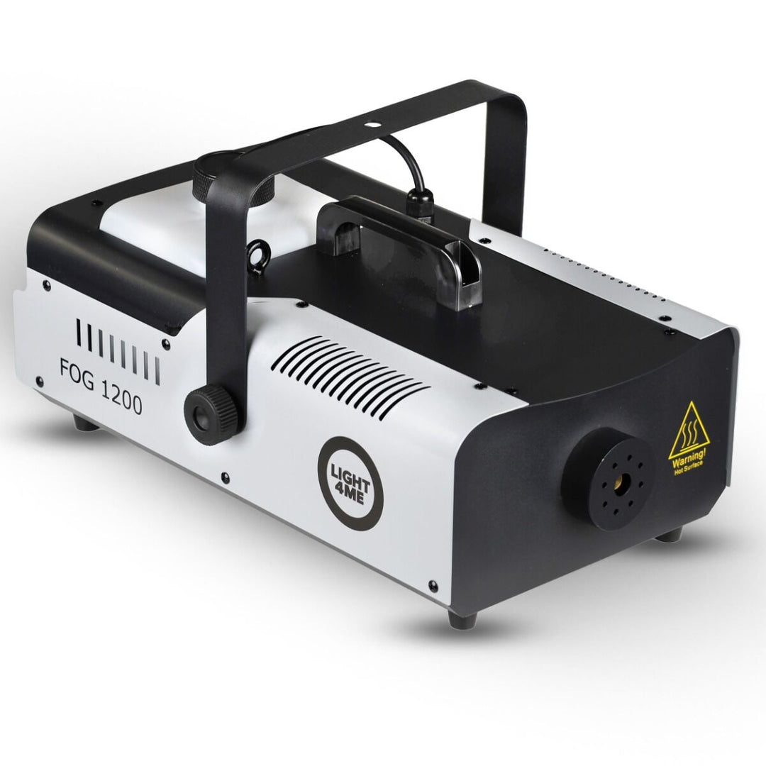 Light4Me Fog 1200 Nebelmaschine 1200W mit kabelloser & kabelgebundener Fernbedienung