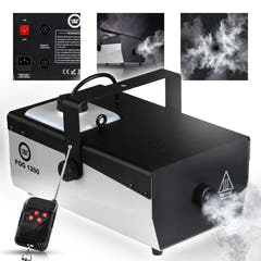 Light4Me Fog 1200 V2 Nebelmaschine 1200W mit kabelloser Fernbedienung & DMX