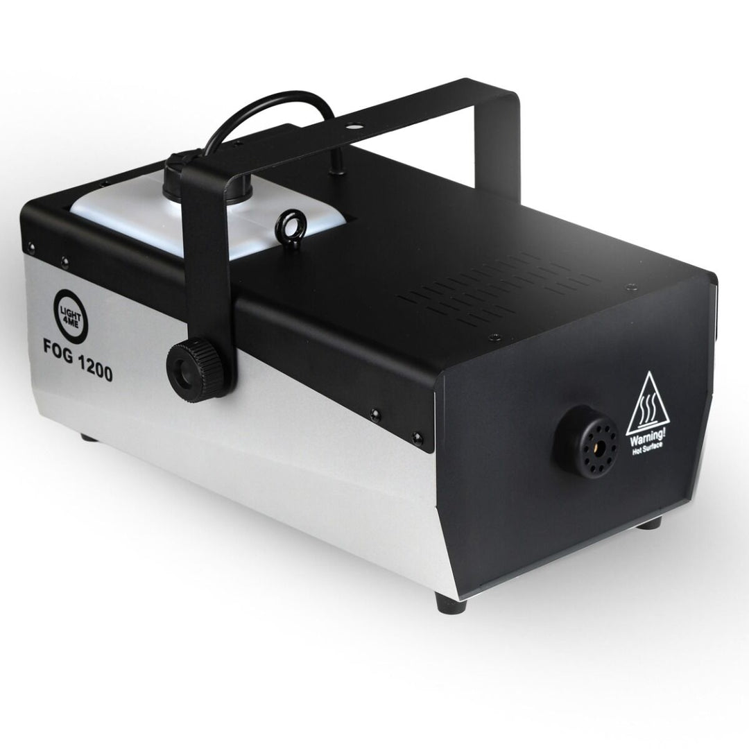 Light4Me Fog 1200 V2 Nebelmaschine 1200W mit kabelloser Fernbedienung & DMX