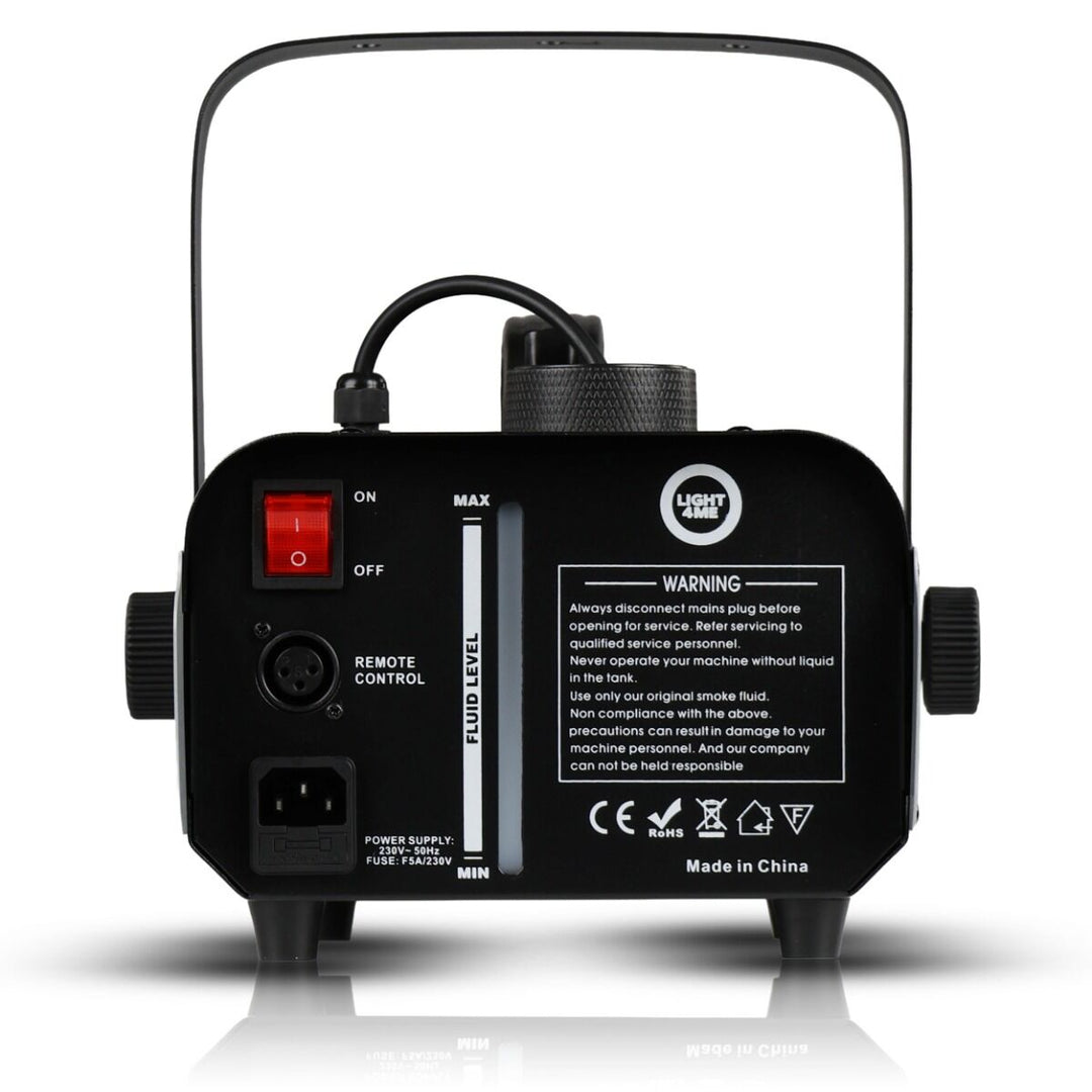 Light4Me Fog 900 Nebelmaschine 900W mit kabelloser Fernbedienung