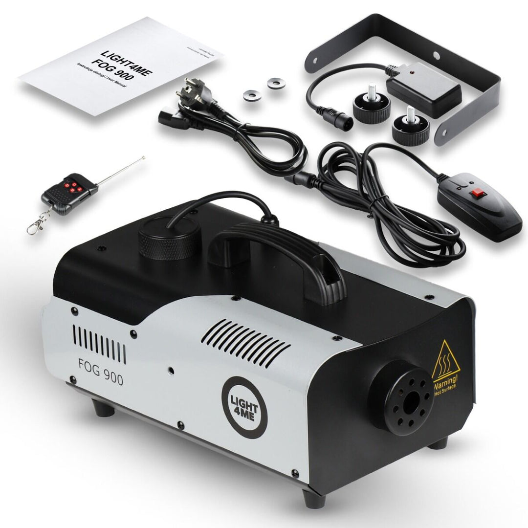 Light4Me Fog 900 Nebelmaschine 900W mit kabelloser Fernbedienung