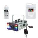 Light4Me FM 1500 LED Nebelmaschine 1500W Bundle
