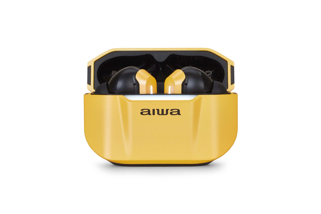 Aiwa ETWS-330YL TWS-Ohrhörer, Gelb