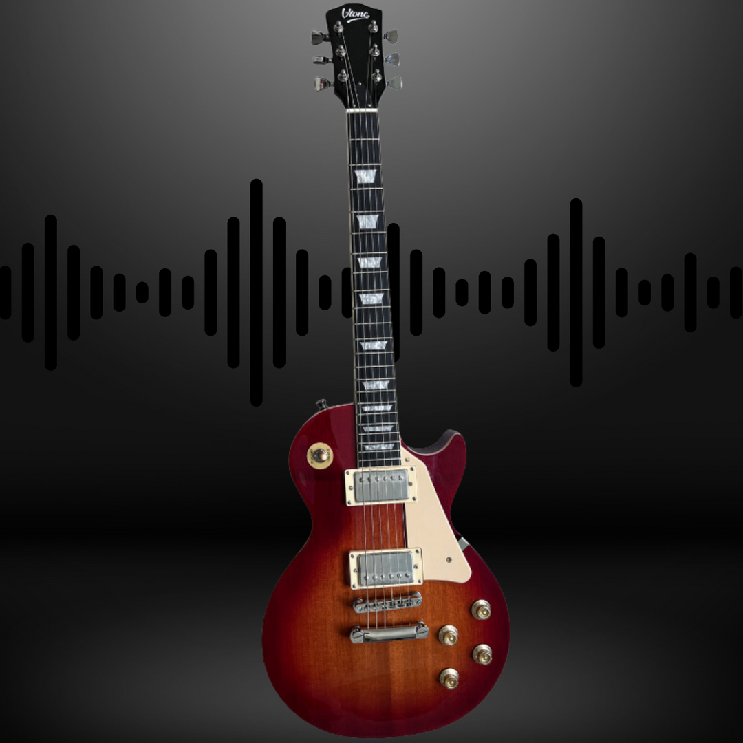 V-TONE VLP1 BS E-Gitarre 4/4 Les Paul Honey-Wine