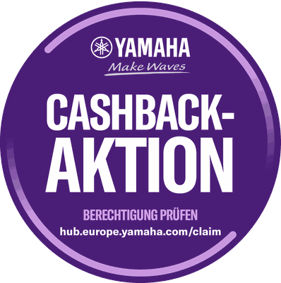 Yamaha Cashback-Aktion: 50 € zurückerhalten – so geht's